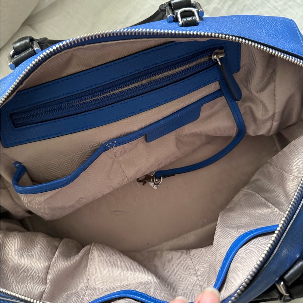 Blue Michael Kors purse - Picture 5 of 6